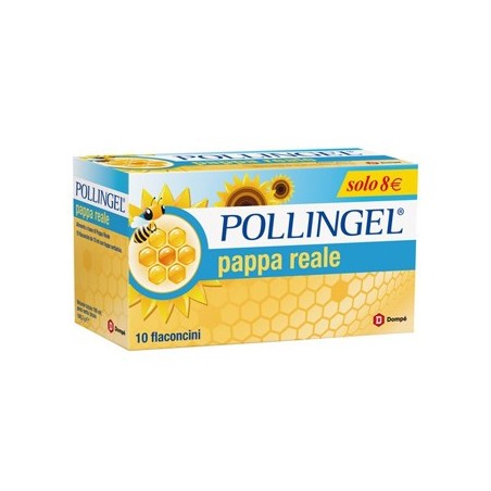 Pollingel Pappa Reale 10 Flaconcini 10 Ml - Integratori per difese immunitarie - 900111511 - Pollingel - € 10,00
