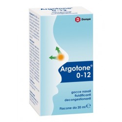 Argotone 0-12 Soluzione Per Lavaggio Nasale 20 Ml - Prodotti per la cura e igiene del naso - 939404265 - Argotone