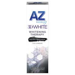 AZ 3D White Dentifricio Sbiancante Con Carbone 50 Ml - Dentifrici e gel - 982509756 - AZ Ricerca - € 2,29