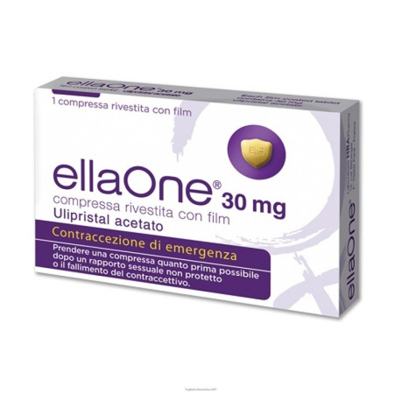 EllaOne Contraccettivo D'emergenza 1 Compressa Rivestita 30 Mg Sterimar - 1