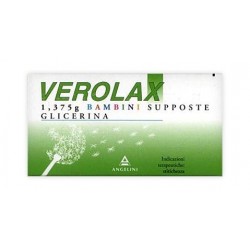 Verolax Stitichezza Bambini Supposte 18 Supposte - Farmaci per stitichezza e lassativi - 026525105 - Verolax
