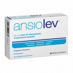 Ansiolev Integratore Per Le Funzioni Piscologiche 45 Compresse Ansiolev - 1