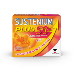 Sustenium Plus 50+ Energia Fisica E Mentale 16 Bustine - Integratori per concentrazione e memoria - 982953972 - Sustenium Plu...