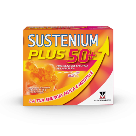 Sustenium Plus 50+ Energia Fisica E Mentale 16 Bustine Sustenium - 1 Sustenium Plus 50+ Energia Fisica E Mentale 16 Bustine Sustenium - 1