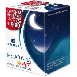 Act Melatonina Integratore Per Dormire 150 Compresse - Integratori per umore, anti stress e sonno - 924451887 - Linea Act - €...