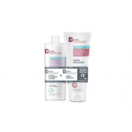 Dermovitamina Calmilene Sensicream 500 Ml + Crema Idratante 250 Ml Dermovitamina - 1 Dermovitamina Calmilene Sensicream 500 Ml + Crema Idratante 250 Ml Dermovitamina - 1