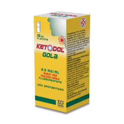 Ketodol Gola 2,5 Mg/ml Spray 15 Ml - Farmaci per afte e gengiviti - 041512029 - Ketooro