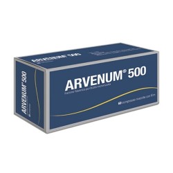 Arvenum 500 Mg Insufficienza Venosa 60 Compresse Rivestite - Farmaci per gambe pesanti e microcircolo - 024552046 - Arvenum -...