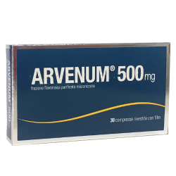 Arvenum 500 Mg Insufficienza Venosa 30 Compresse Rivestite Con Film - Farmaci per gambe pesanti e microcircolo - 024552022 - ...