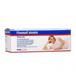 Fixomull Stretch Fascia Autoadesiva Fissaggio Cateteri 2 M x 15 Cm - Medicazioni - 900161151 - Fixomull Stretch - € 20,12