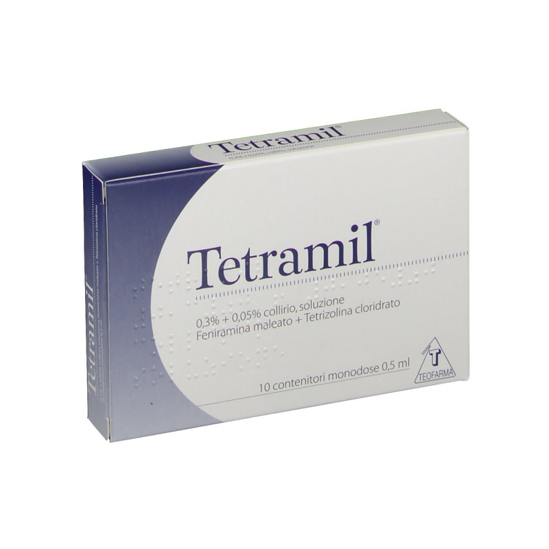 Tetramil 0,3%+0,05% Collirio 10 Flaconcini - Gocce oculari - 017863034 - Tetramil - € 9,63