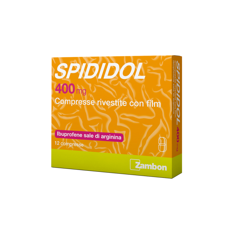 Spididol 400 Mg Per Dolori Di Varia Natura 12 Compresse Rivestite Spididol - 1