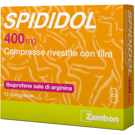 Spididol 400 Mg Per Dolori Di Varia Natura 12 Compresse Rivestite - Farmaci per dolori muscolari e articolari - 039600010 - S...
