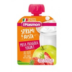 Plasmon Spremi E Gusta Fragola Mela Yogurt 85 G - Alimentazione e integratori - 970217079 - Plasmon - € 1,58