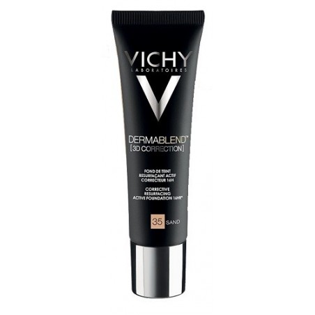Vichy Dermablend 3D Correction Fondotinta 35 Sabbia 30 Ml - Fondotinte e creme colorate - 970257390 - Vichy - € 25,25