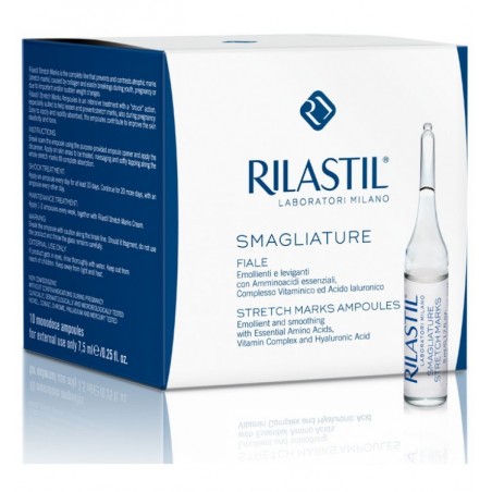 Rilastil Smagliature Corpo 10 Fiale - Antismagliature ed elasticizzanti - 909397402 - Rilastil - € 34,20