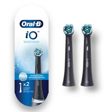 Oral-B Power Refill IO Ultra Clean Black Testite Di Ricambio 2 Pezzi - Spazzolini elettrici e idropulsori - 982510416 - Oral-...