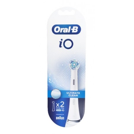 Oral-B Power Refill IO Ultra Clean White Testite Di Ricambio 2 Pezzi - Spazzolini elettrici e idropulsori - 982510404 - Oral-...