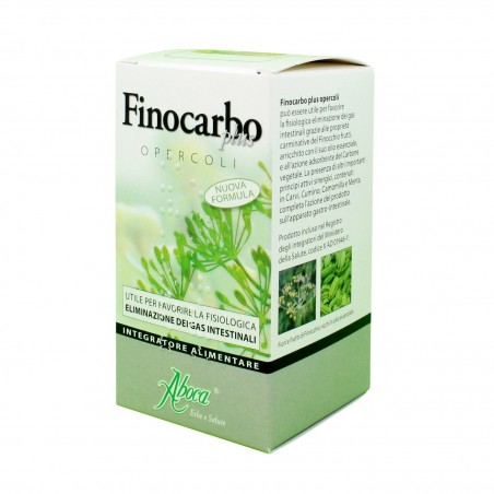 Aboca Finocarbo Plus Favorisce L'Eliminazione dei Gas Intestinali 50 Opercoli Aboca - 1 Aboca Finocarbo Plus Favorisce L'Eliminazione dei Gas Intestinali 50 Opercoli Aboca - 1