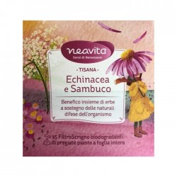 Neavita FiltroScrigno Echinacea E Sambuco 15 Filtri - Thé, tisane ed infusi naturali - 983330085 - Neavita