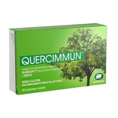 Quercimmun Integratore Sistema Immunitario 30 Compresse Scharper - 1 Quercimmun Integratore Sistema Immunitario 30 Compresse Scharper - 1