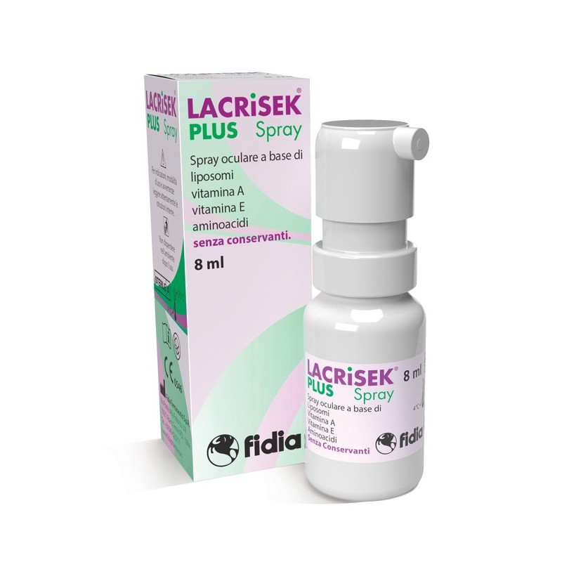 Sooft Italia Lacrisek Plus Spray Senza Conservanti Soluzione Oftalmica 8 Ml - Colliri omeopatici - 971684129 - Sooft Italia -...