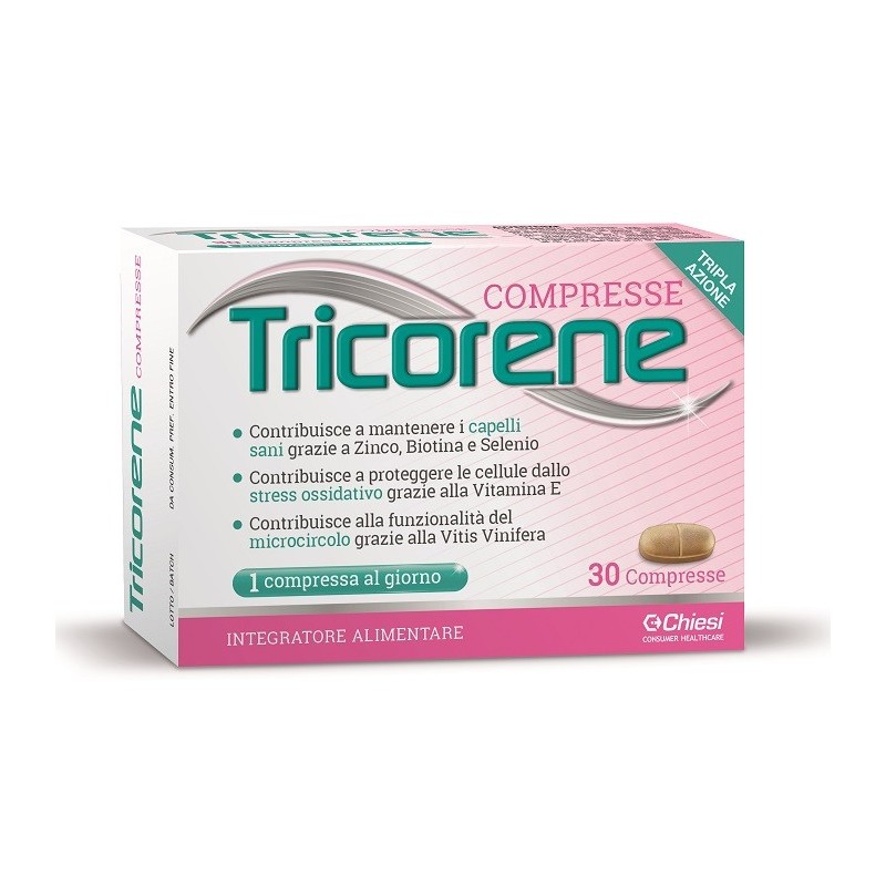 Marco Antonetto Tricorene 30 Compresse - Integratori per pelle, capelli e unghie - 939680690 - Marco Antonetto - € 15,84