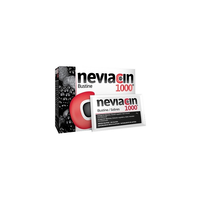 Neviacin 1000 Sistema Immunitario 20 Bustine - Integratori per difese immunitarie - 934847548 - Neviacin - € 17,59