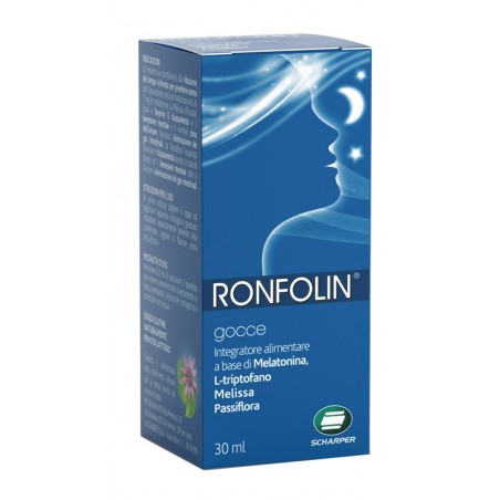 Scharper Ronfolin Gocce 30 Ml - Integratori per umore, anti stress e sonno - 981384961 - Scharper - € 18,55