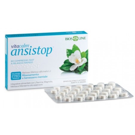 Bios Line Vitacalm Ansistop 60 Compresse Bios Line - 1 Bios Line Vitacalm Ansistop 60 Compresse Bios Line - 1