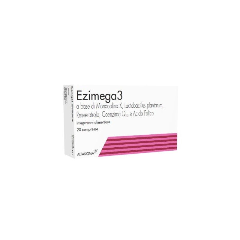 Ezimega3 Equilibrio Intestinale e Cardiovascolare 20 compresse Alfasigma - 1