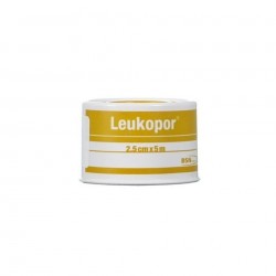 Leukopor Cerotto In Rocchetto Tessuto Non Tessuto 2,5 x 500 Cm Leukopor - 1