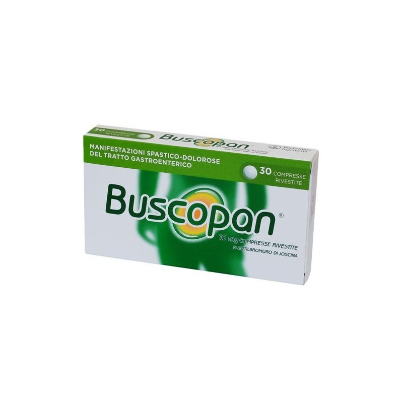 Buscopan Antispastico Dolore Gastroenterico 30 Compresse Rivestite - Farmaci per dolori addominali - 006979025 - Buscopan - €...