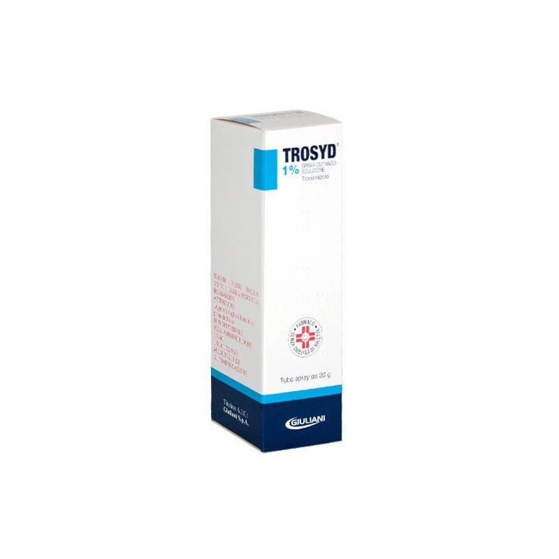 Trosyd 1% Spray Cutaneo Per Dermatomicosi 30 G - Farmaci per micosi e verruche - 025647140 - Trosyd - € 9,82