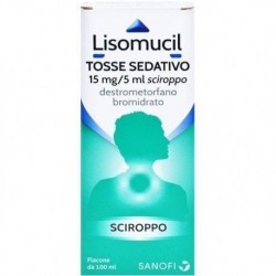 Lisomucil Tosse Secca Sedativo 15 Mg / 5 Ml Sciroppo 100 Ml - Farmaci per tosse secca e grassa - 019396023 - Lisomucil - € 5,64
