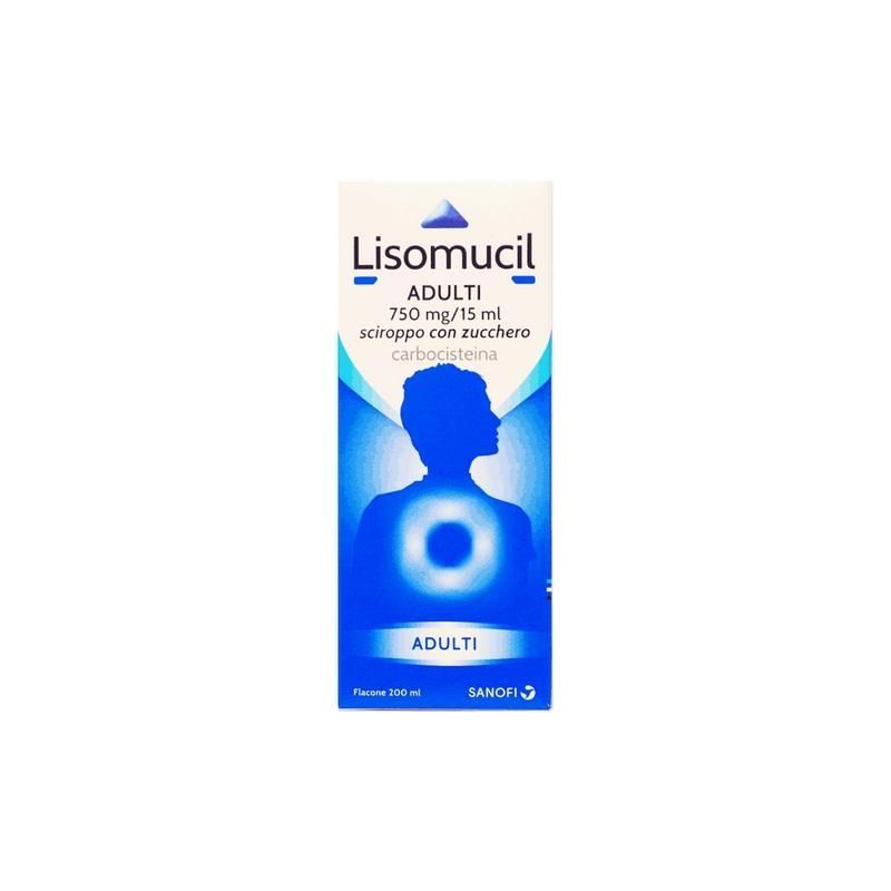 Lisomucil Tosse Mucolitico 750 Mg/15 Ml Sciroppo 200 Ml - Farmaci per tosse secca e grassa - 023185059 - Lisomucil - € 11,90