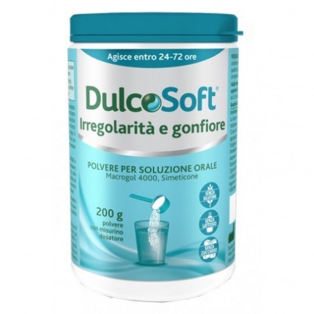 Dulcosoft Irregolarità E Gonfiore Polvere Solubile 200 G - Integratori per regolarità intestinale e stitichezza - 944159084 -...