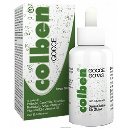 Colben Gocce Per L'Equilibrio Della Flora Intestinale 20 Ml Shedir Pharma - 1 Colben Gocce Per L'Equilibrio Della Flora Intestinale 20 Ml Shedir Pharma - 1