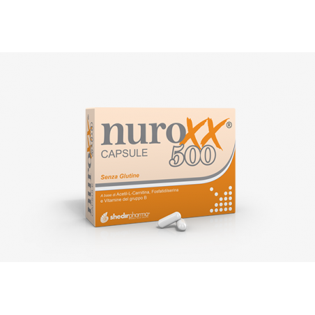 Nuroxx 500 Integratore Per Il Sistema Nervoso 30 Capsule - Integratori per sistema nervoso - 932085549 - Nuroxx - € 18,49