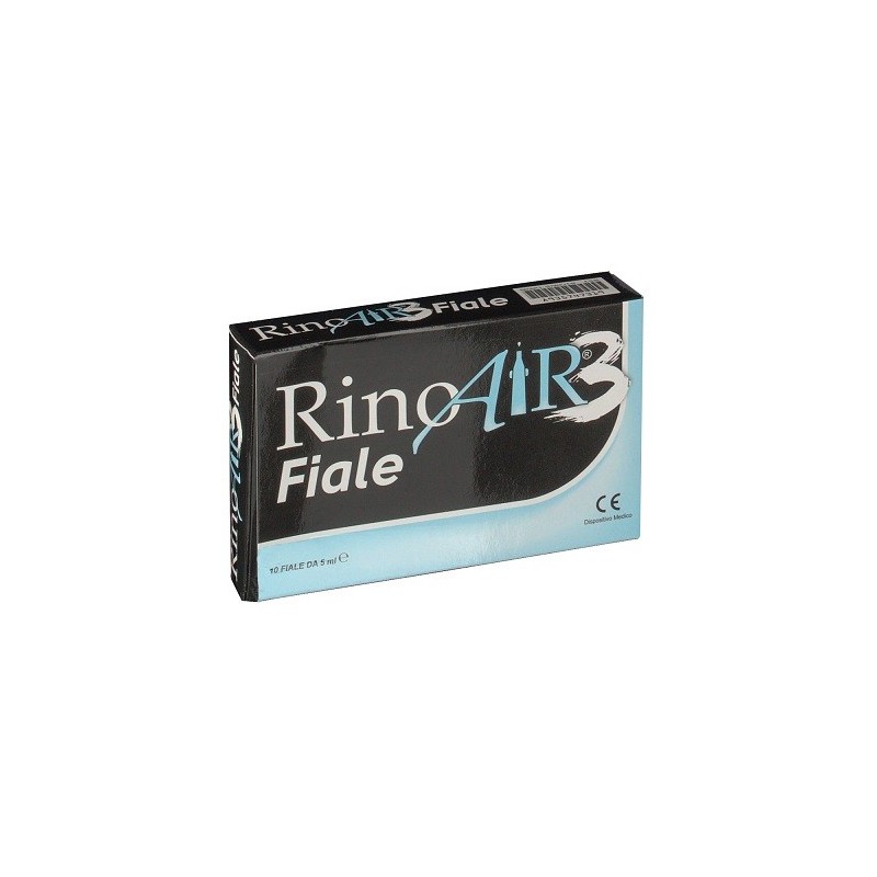 Rinoair 3 Decongestionante E Fluidificante 10 Fiale - Prodotti per la cura e igiene del naso - 935747319 - Rinoair - € 16,30