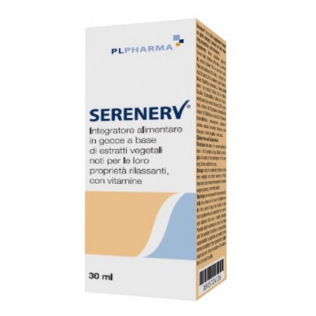 PL Pharma Serenerv Gocce Rilassanti 30 Ml - Integratori per umore, anti stress e sonno - 905724136 - Pl Pharma - € 14,25