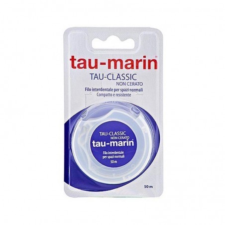 Tau-Marin Filo Interdentale Classico Non Cerato 50 Mt - Fili interdentali e scovolini - 935620207 - Tau-marin - € 3,13