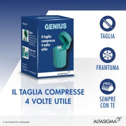 Alfasigma Genius Taglia Porta E Frantuma Pillole - Ausili sanitari - 901139473 - Alfasigma - € 10,99