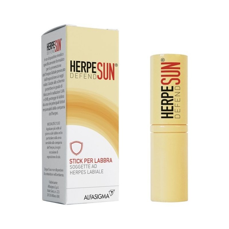 Herpesun Defend Prevenzione Herpes Stick Labbra 5 Ml - Herpes labiale - 935565604 - Alfasigma - € 7,96