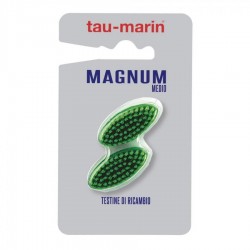 Tau-Marin Testina Ricambio Setole Medie Magnum 2 Pezzi - Spazzolini elettrici e idropulsori - 900863984 - Tau-marin - € 3,90