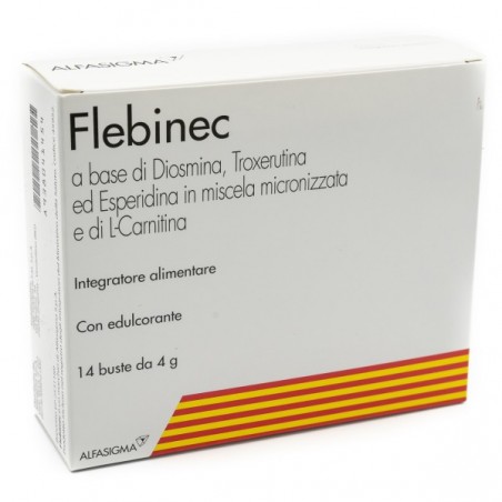 Alfasigma Flebinec Integratore Di Carnitina 14 Bustine Alfasigma - 2 Alfasigma Flebinec Integratore Di Carnitina 14 Bustine Alfasigma - 2