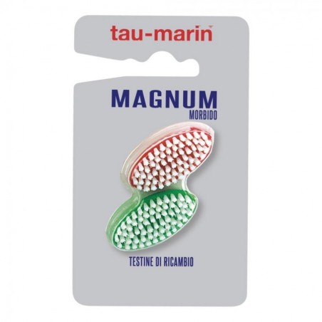 Tau-Marin Testina Ricambio Setole Morbide Per Spazzolino Magnum - Idropulsori e spazzolini elettrici - 900863972 - Tau-marin ...