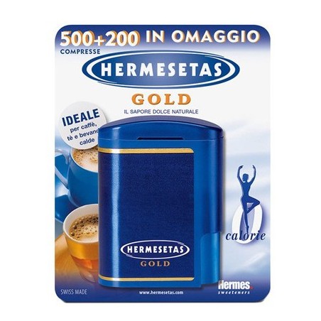 Hermesetas Gold Dolcificante 500+200 Compresse - Dolcificanti ed edulcoranti - 901466490 - Hermesetas - € 11,50
