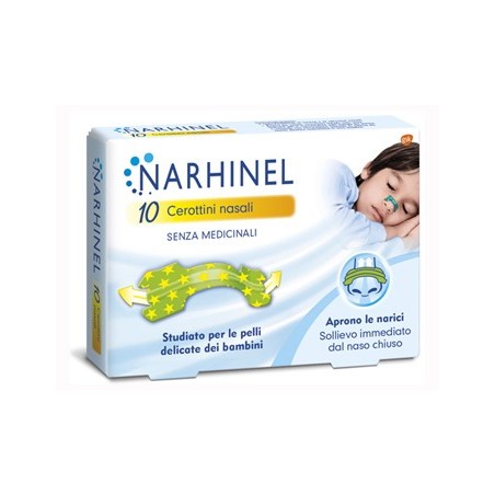 Narhinel Cerottini Nasali Bambini 10 Pezzi - Medicazioni - 971101151 - Narhinel - € 8,70