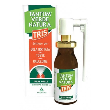 Tantum Verde Natura Tris Nebulizzazione 15 Ml - Sciroppi, spray e collutori omeopatici - 974919173 - Tantum Verde - € 6,18